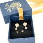 Floral Design Teardrop & Dangle Earrings